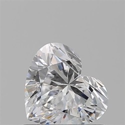 Diament serce, 0.72ct, VS1, D, GIA 7526681500