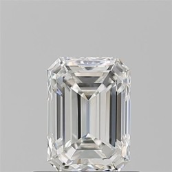 Diament szlif szmaragdowy, 0.71ct, VS1, H, GIA 6521684845