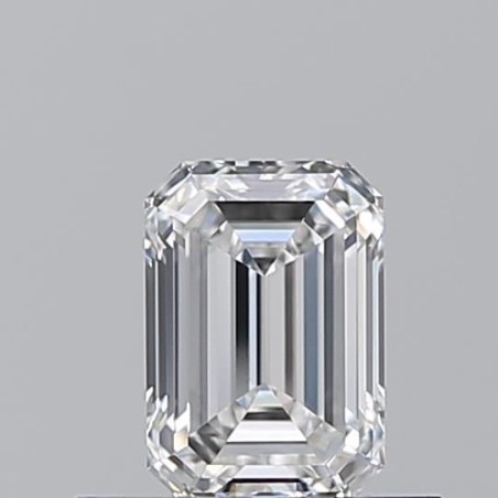 Diament szlif szmaragdowy, 0.53ct, VS1, D, GIA 1529684769