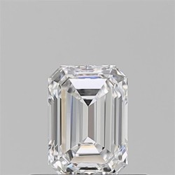 Diament szlif szmaragdowy, 0.5ct, VS1, D, GIA 5523714438