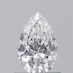 Diament szlif gruszkowy, 0.7ct, VS2, D, GIA 2526700384