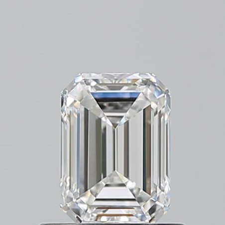 Diament szlif szmaragdowy, 0.71ct, VVS2, G, GIA 2527753089