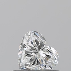 Diament serce, 0.5ct, VVS2, G, GIA 2526750325