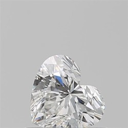 Diament serce, 0.52ct, VVS1, F, GIA 3525749659
