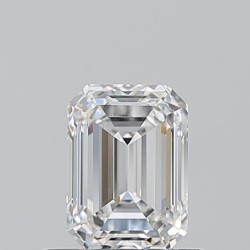 Diament szlif szmaragdowy, 0.73ct, VS1, F, GIA 6522753009