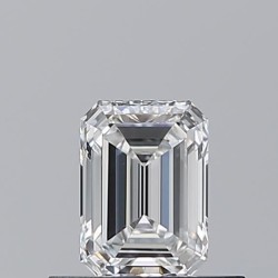 Diament szlif szmaragdowy, 0.52ct, VS2, E, GIA 6522753937