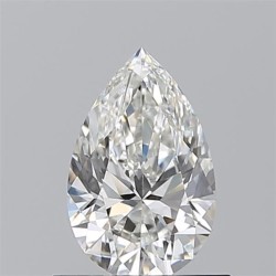 Diament szlif gruszkowy, 0.72ct, VVS1, H, GIA 6522750088