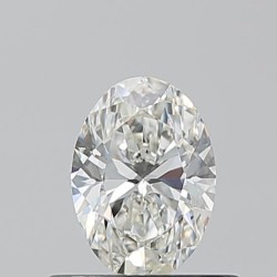 Diament szlif owalny, 0.51ct, VVS2, H, GIA 2527763594
