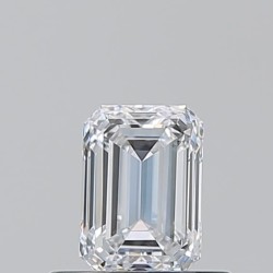 Diament szlif szmaragdowy, 0.5ct, VS1, D, GIA 7522764469