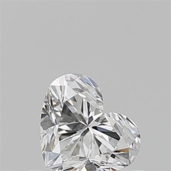 Diament serce, 0.5ct, VVS1, F, GIA 7521768706
