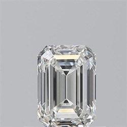 Diament szlif szmaragdowy, 0.71ct, VVS1, H, GIA 6525766443