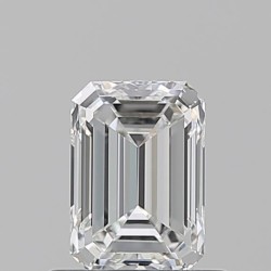 Diament szlif szmaragdowy, 0.74ct, VVS2, G, GIA 2526766503