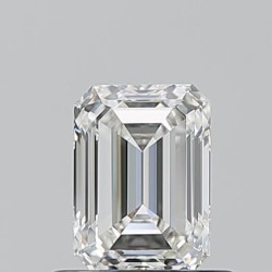 Diament szlif szmaragdowy, 0.73ct, VVS1, H, GIA 6522764562