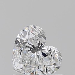 Diament serce, 0.73ct, VS1, E, GIA 6525769269