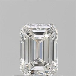 Diament szlif szmaragdowy, 0.7ct, VVS2, H, GIA 2528764489