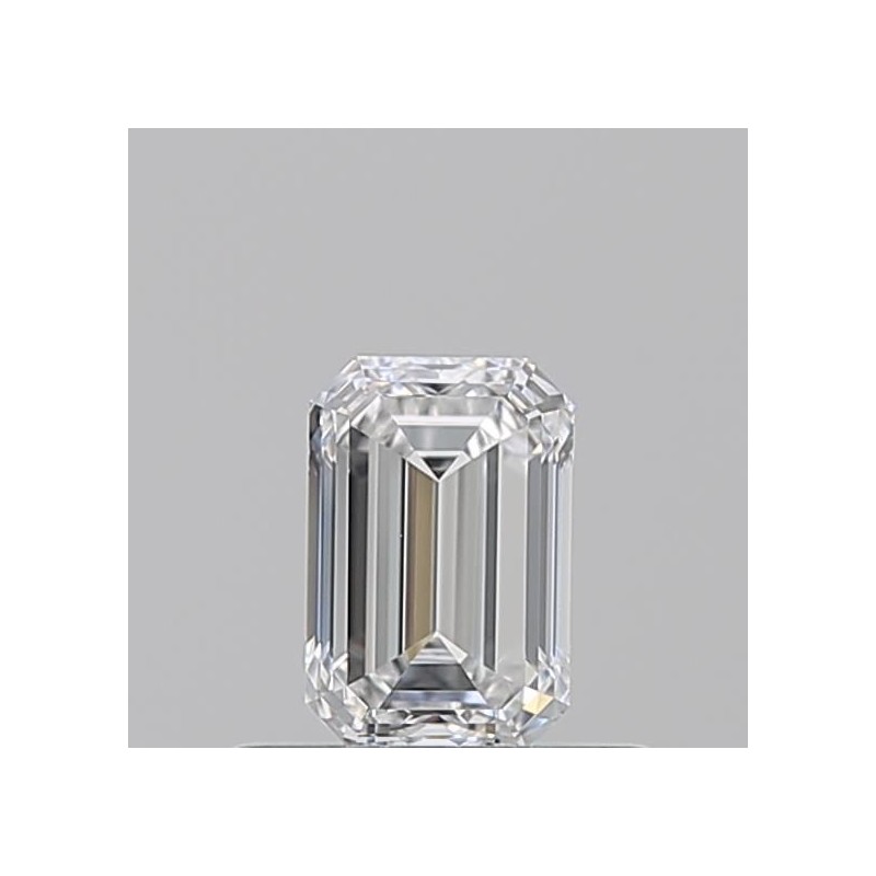 Diament szlif szmaragdowy, 0.5ct, VS2, D, GIA 6522843394