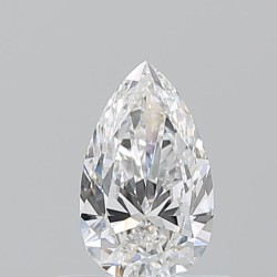 Diament szlif gruszkowy, 0.5ct, VS2, E, GIA 2526843436