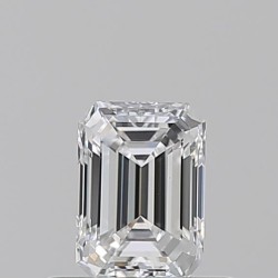 Diament szlif szmaragdowy, 0.51ct, VS1, D, GIA 7528842845