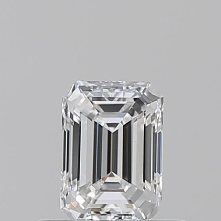 Diament szlif szmaragdowy, 0.51ct, VS1, D, GIA 7528842845