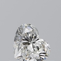 Diament serce, 0.5ct, VVS2, H, GIA 6522842829