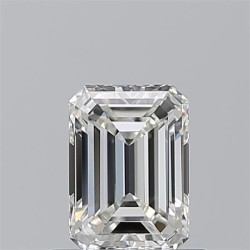 Diament szlif szmaragdowy, 0.7ct, VS1, H, GIA 5523885575