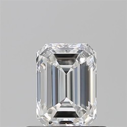 Diament szlif szmaragdowy, 0.7ct, VVS2, G, GIA 3525842879
