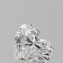 Diament serce, 0.7ct, VVS2, F, GIA 6521843081