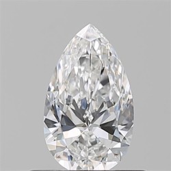 Diament szlif gruszkowy, 0.51ct, VS1, E, GIA 7526843697