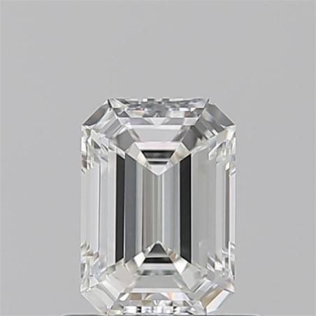 Diament szlif szmaragdowy, 0.7ct, VVS2, H, GIA 6525842846