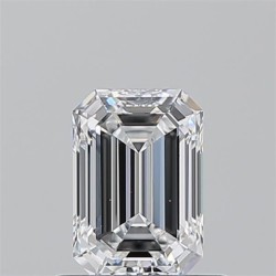 Diament szlif szmaragdowy, 0.7ct, VS1, D, GIA 6521842998
