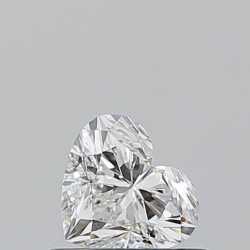 Diament serce, 0.5ct, VVS2, F, GIA 1529873868