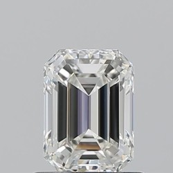 Diament szlif szmaragdowy, 0.9ct, VVS2, H, GIA 3525885300
