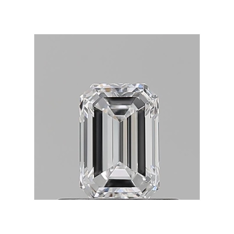 Diament szlif szmaragdowy, 0.5ct, VS2, D, GIA 6525903946