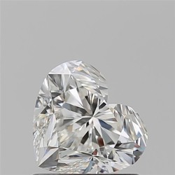 Diament serce, 1.01ct, VVS2, H, GIA 1232641376