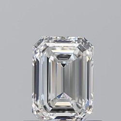 Diament szlif szmaragdowy, 0.7ct, VVS2, F, GIA 5523899549