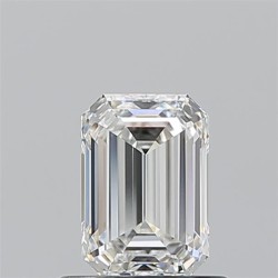 Diament szlif szmaragdowy, 0.77ct, VVS1, H, GIA 6521897540