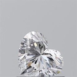 Diament serce, 0.7ct, VS2, D, GIA 6525903484