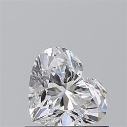 Diament serce, 0.74ct, VS1, F, GIA 2524936662