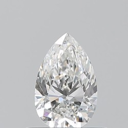 Diament szlif gruszkowy, 0.5ct, VVS1, G, GIA 1525960129