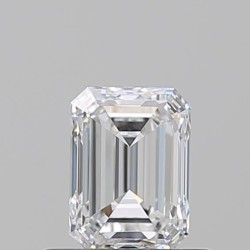 Diament szlif szmaragdowy, 0.7ct, VS2, E, GIA 1528966466