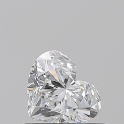 Diament serce, 0.57ct, VS1, E, GIA 7523956250