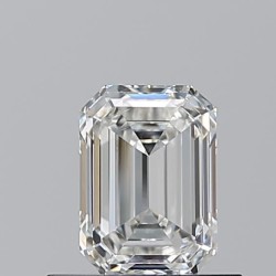 Diament szlif szmaragdowy, 0.71ct, VVS2, G, GIA 6521960158