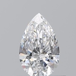 Diament szlif gruszkowy, 0.52ct, VS1, D, GIA 6532022120