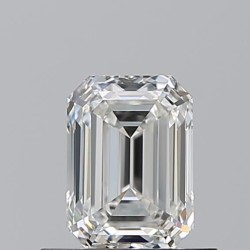 Diament szlif szmaragdowy, 0.73ct, VVS2, G, GIA 7536018923