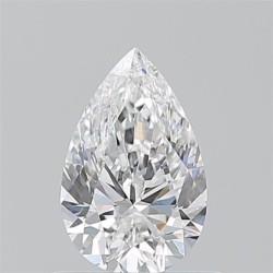 Diament szlif gruszkowy, 0.71ct, VS1, F, GIA 6521990111