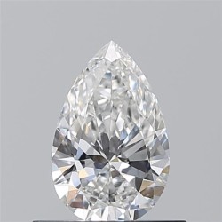 Diament szlif gruszkowy, 0.5ct, VS2, F, GIA 7532036320
