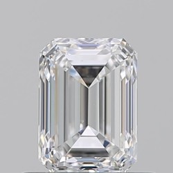 Diament szlif szmaragdowy, 0.7ct, VS2, E, GIA 6532035397