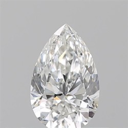 Diament szlif gruszkowy, 0.5ct, VVS1, G, GIA 7538060794