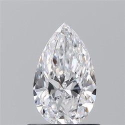 Diament szlif gruszkowy, 0.72ct, VS1, D, GIA 1533081009