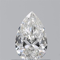 Diament szlif gruszkowy, 0.5ct, VS2, G, GIA 2536060863
